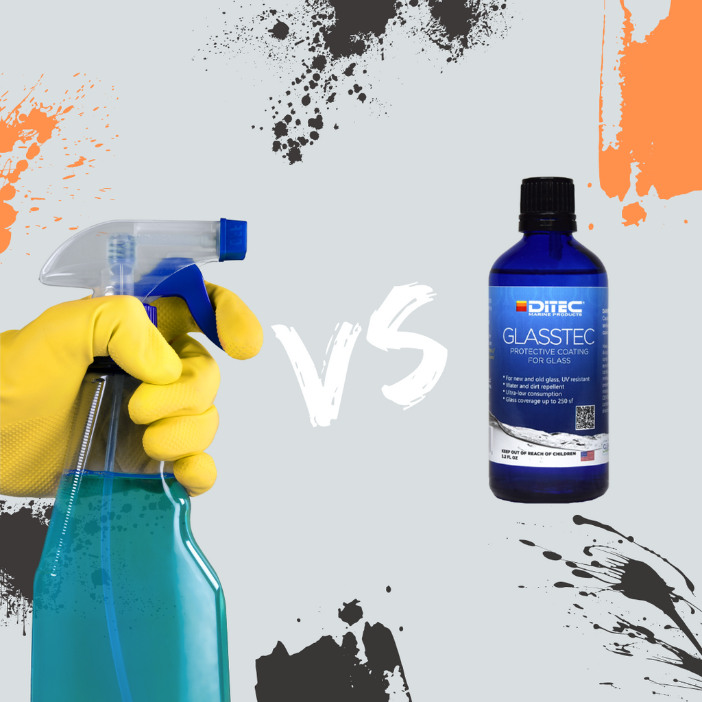 Aquapel and Other Popular Glass Cleaners Vs. DiTEC's Glasstec