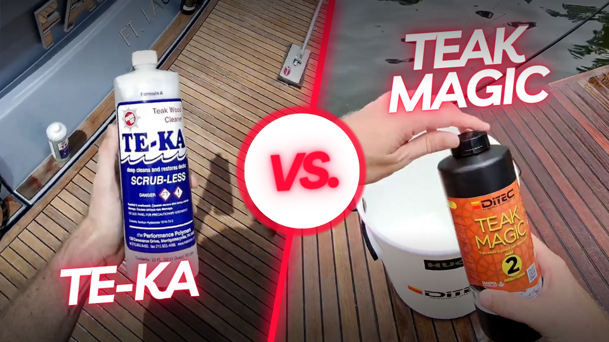 Teak Cleaner Showdown: Te-Ka vs. DiTEC’s Teak Magic