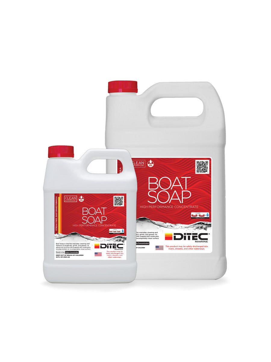 Boat Soap - High Performance & Waterway Safe | Ditec Marine Gallon