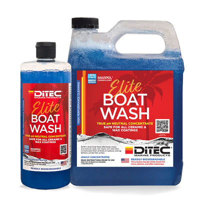 DiTEC Elite Boat Wash pH neutral biodegradable boat wash concentrate