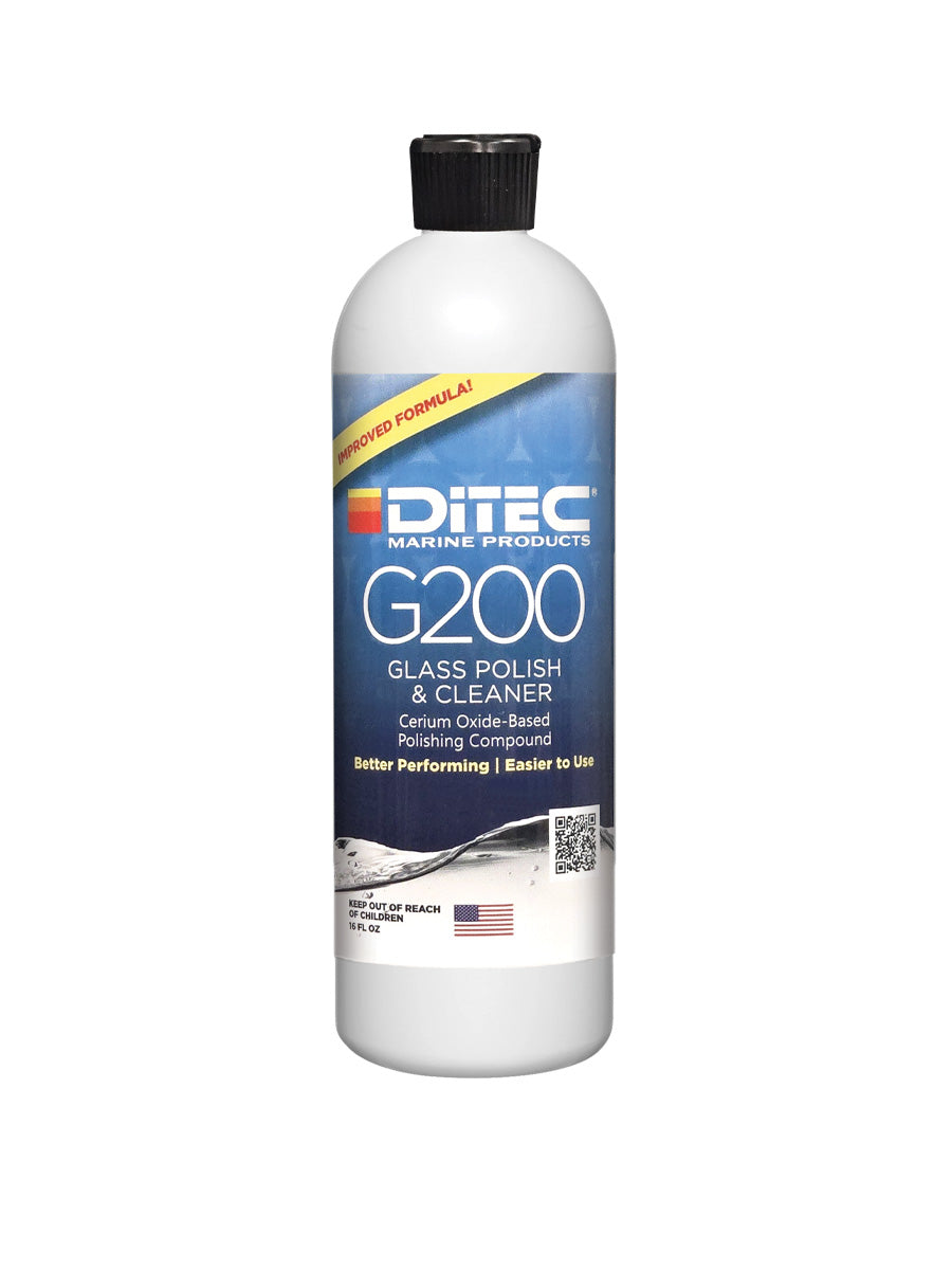 Marine Glass Polish & Scratch Remover - G200 Cerium Oxide