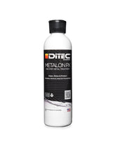 Bottle of METALON PX metal polish and protector for marine metal