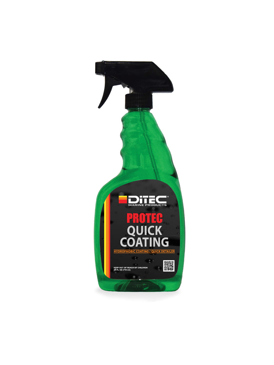 PROTEC quick coating from ditech quick detailing paint and gelcoat protectant