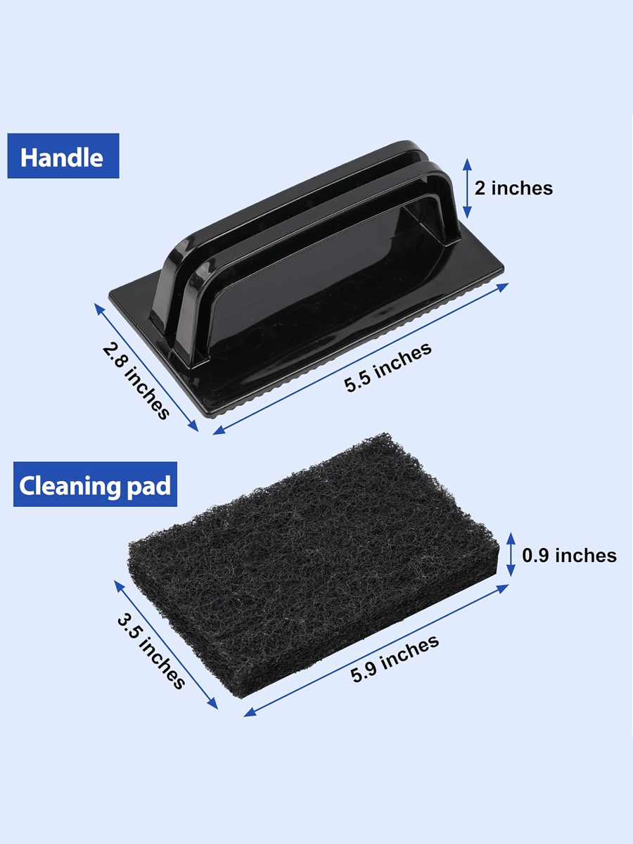 Polypropylene Handheld Scrubbing Pad Kit