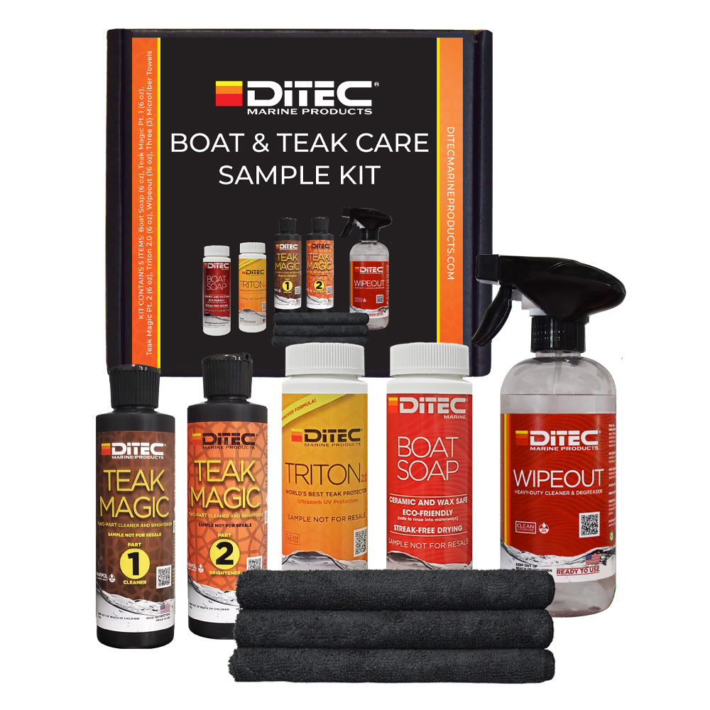 Teak Care Sample Kit