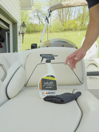 MVP marine vinyl and canvas cleaner and protectant  for your boat