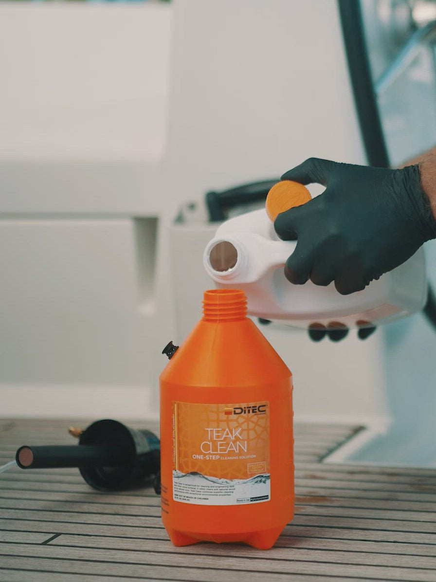 Best teak sealer, Teak sealer, Teak wood care, Boat deck cleaner DiTEC